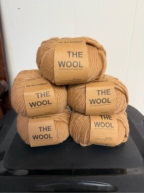 The Wool Yarn by We Are Knitters in Beige - 5 Skeins